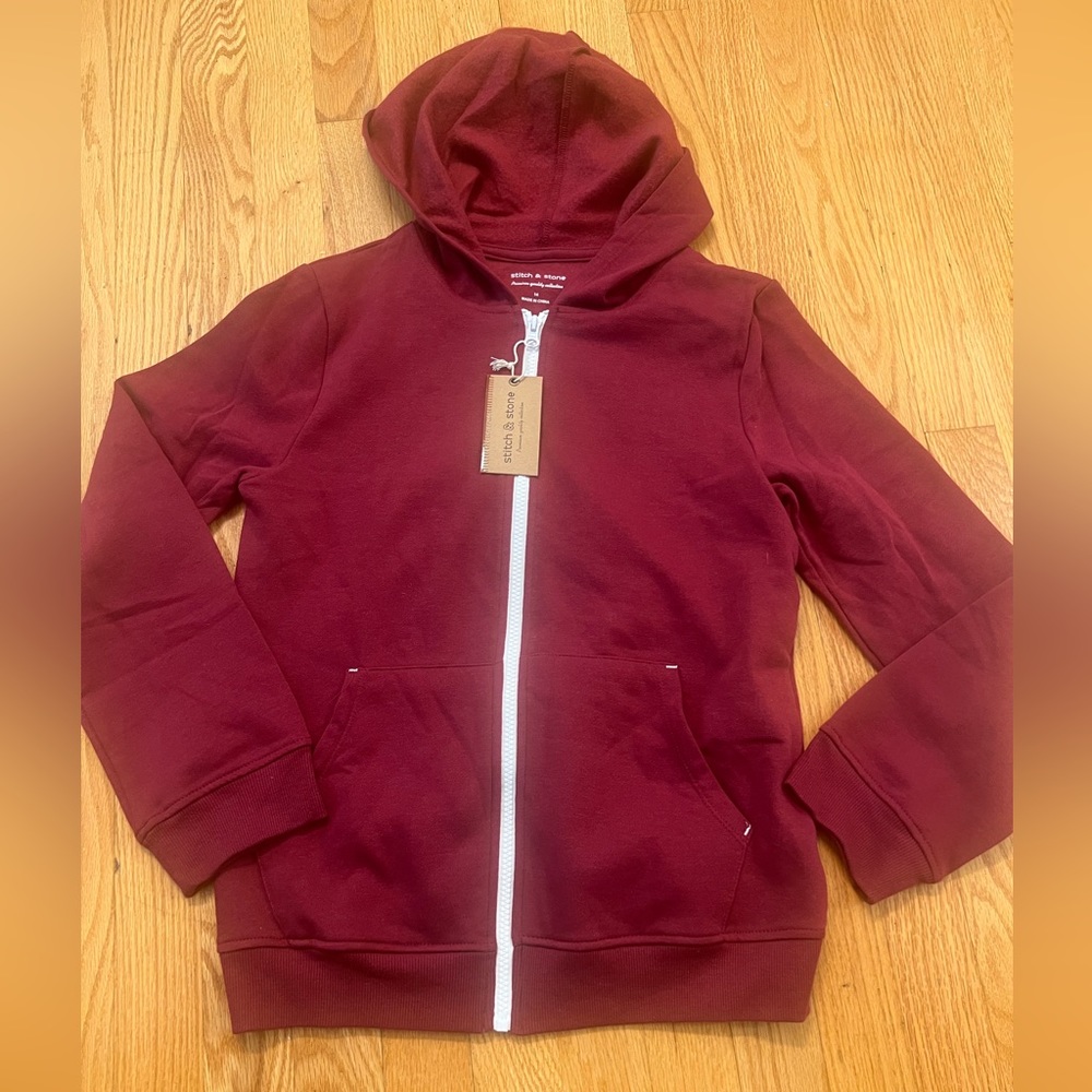 - - Stitch & stone zip up hoodie